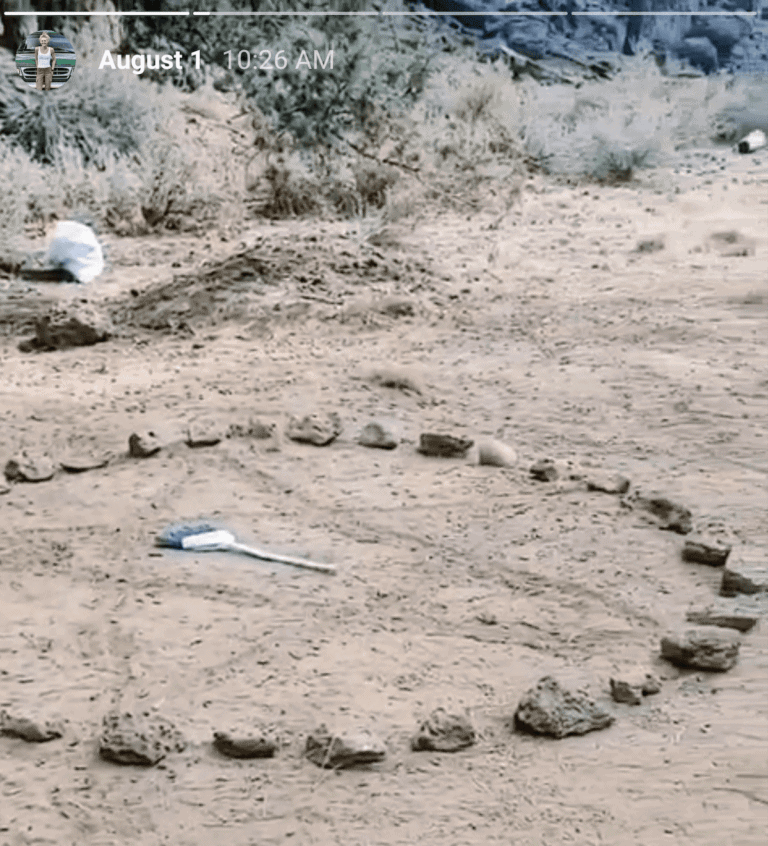 camp spot witchcraft pentagram