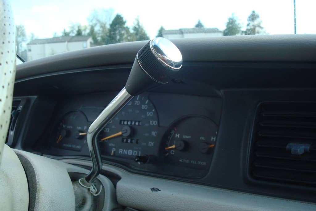 example of steering column