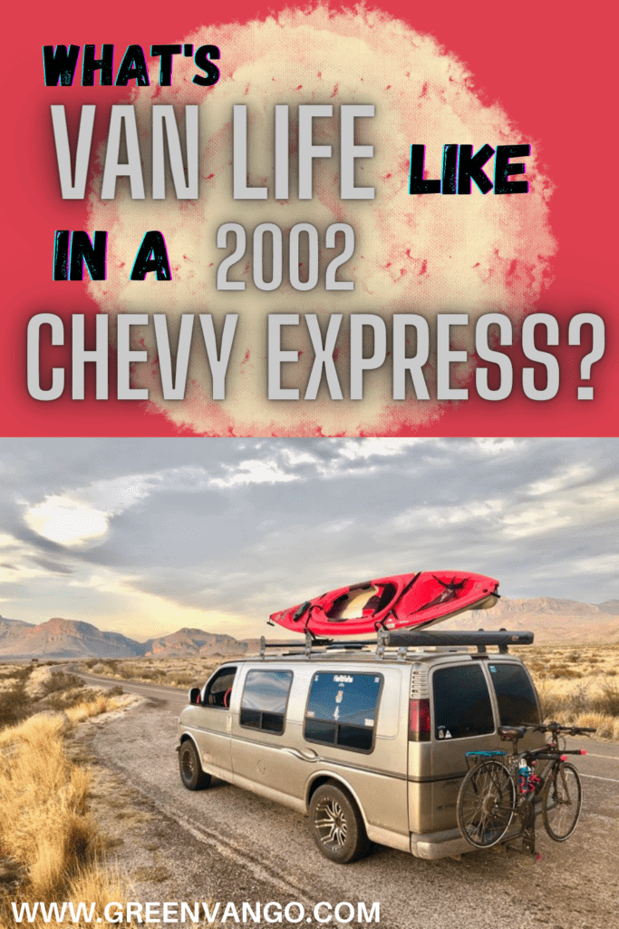 van life part time chevy express