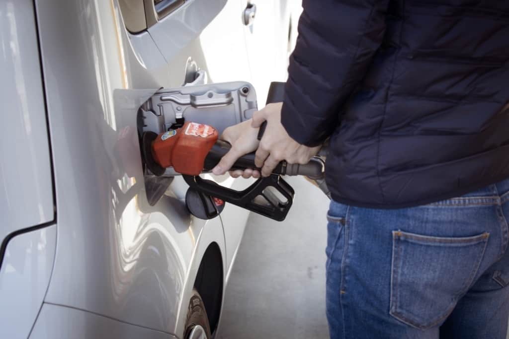 pumping gas