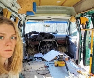 van unfinished