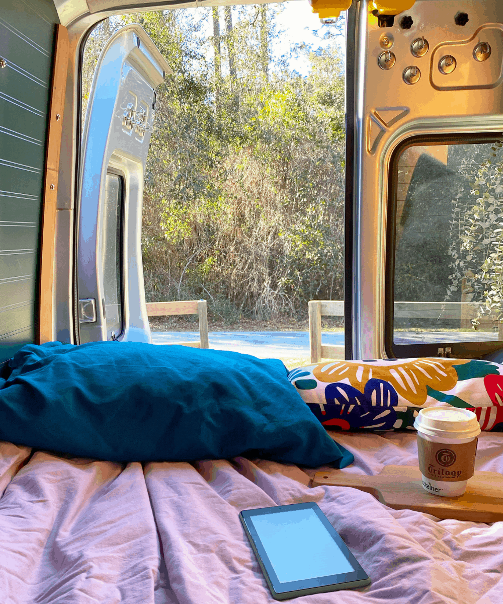 Living in a Ford Transit ConnectOne Woman's Story