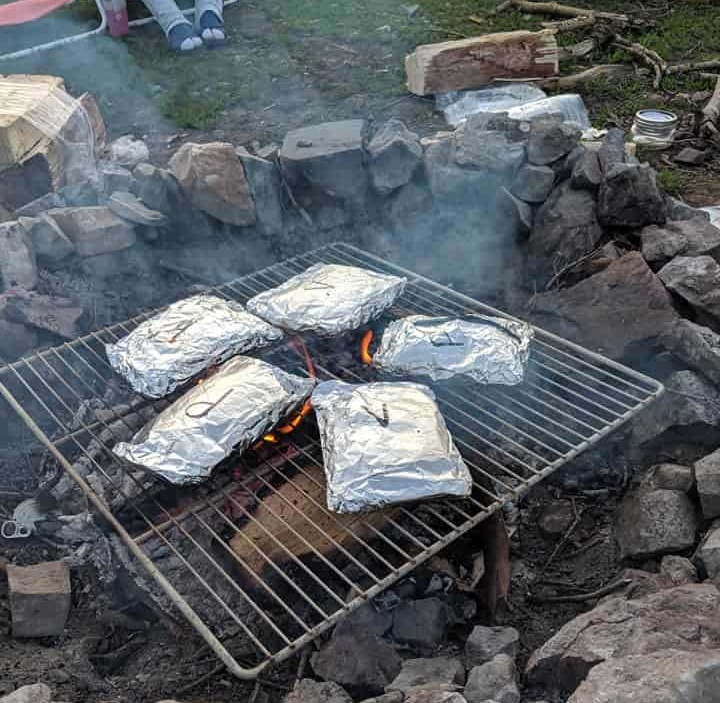 camp-food-fire