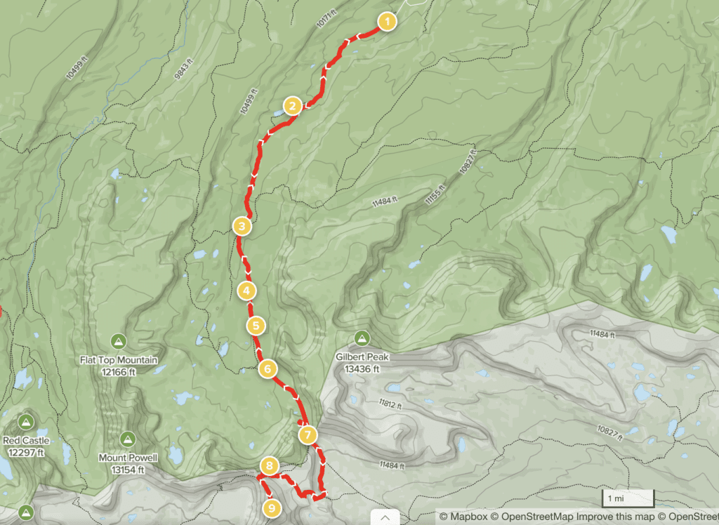 kings-peak-henrys-fork-trail-map