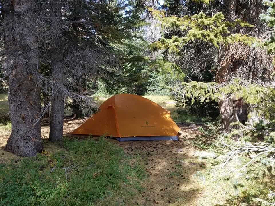 tent-alligator-lake-kings-peak-utah