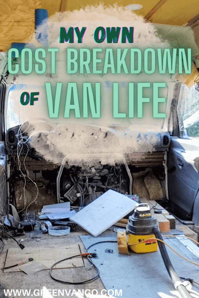 van life cost breakdown