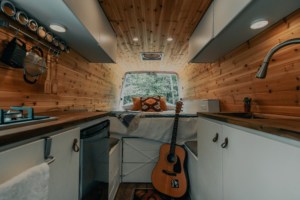 expensive van build interior