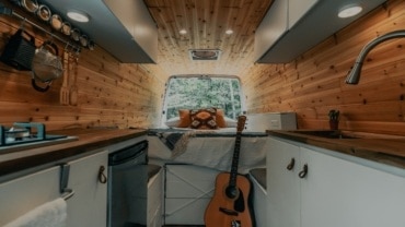 expensive van build interior