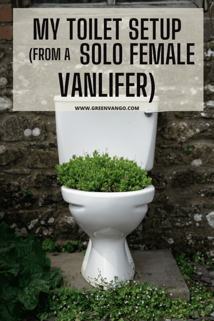 solo-female-van-life-toilet-setup