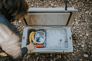 yeti-cooler-filled-with-ice-and-food