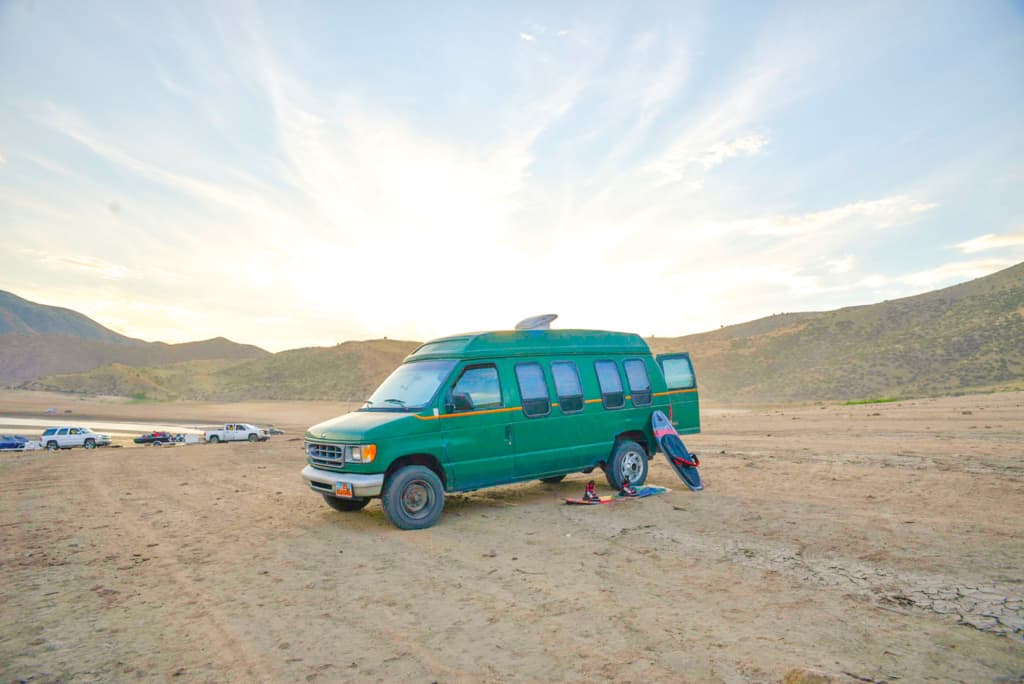 van-at-idaho-reservoir