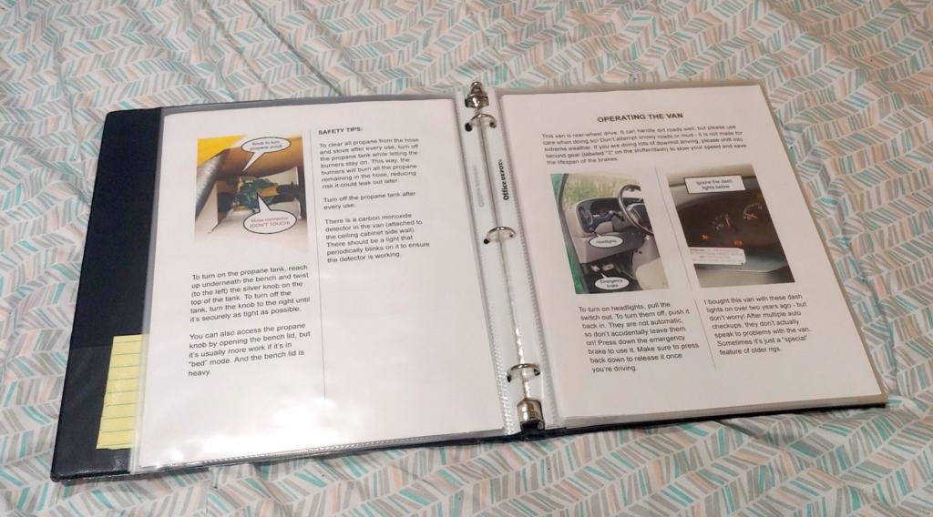 van-manual-pages