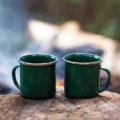 coffee-makers-for-campers-coffee-mug-on-tree-stump