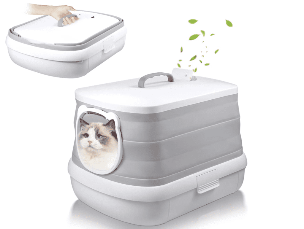 van-living-with-cat-foldable-litter-box