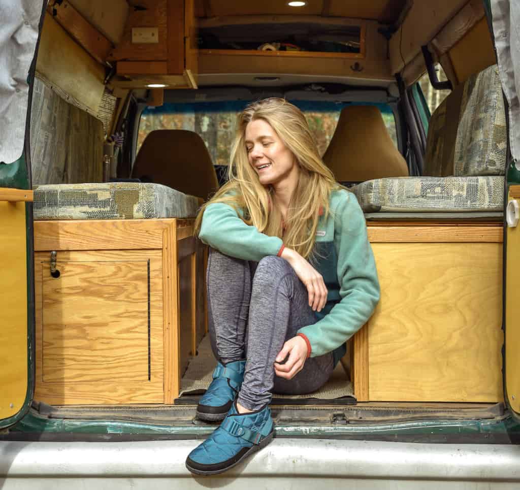Chaco Ramble Puff Stivaletto Donna, Nylon Ripstop Impermeabile, Fodera In Pile, Plantare LUVSEAT, Design Trapuntato, Perfetto Per Il Falò - copertina