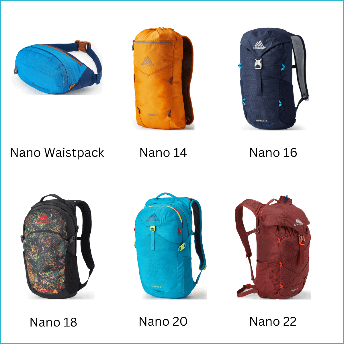 Best Hiking Day Pack Gregory Nano 22 H2O Hydro Pack Review