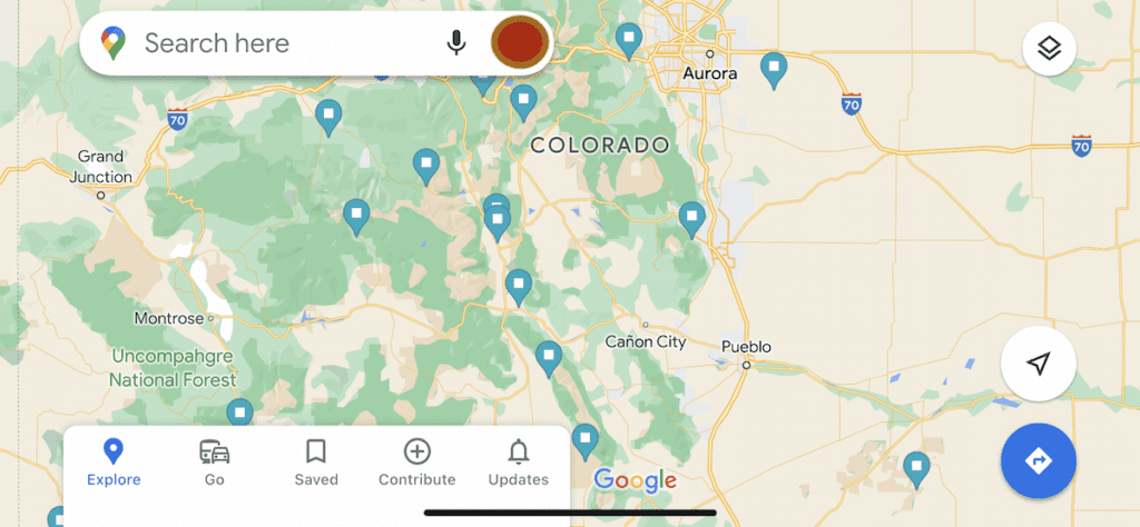 google-maps-van-life-app