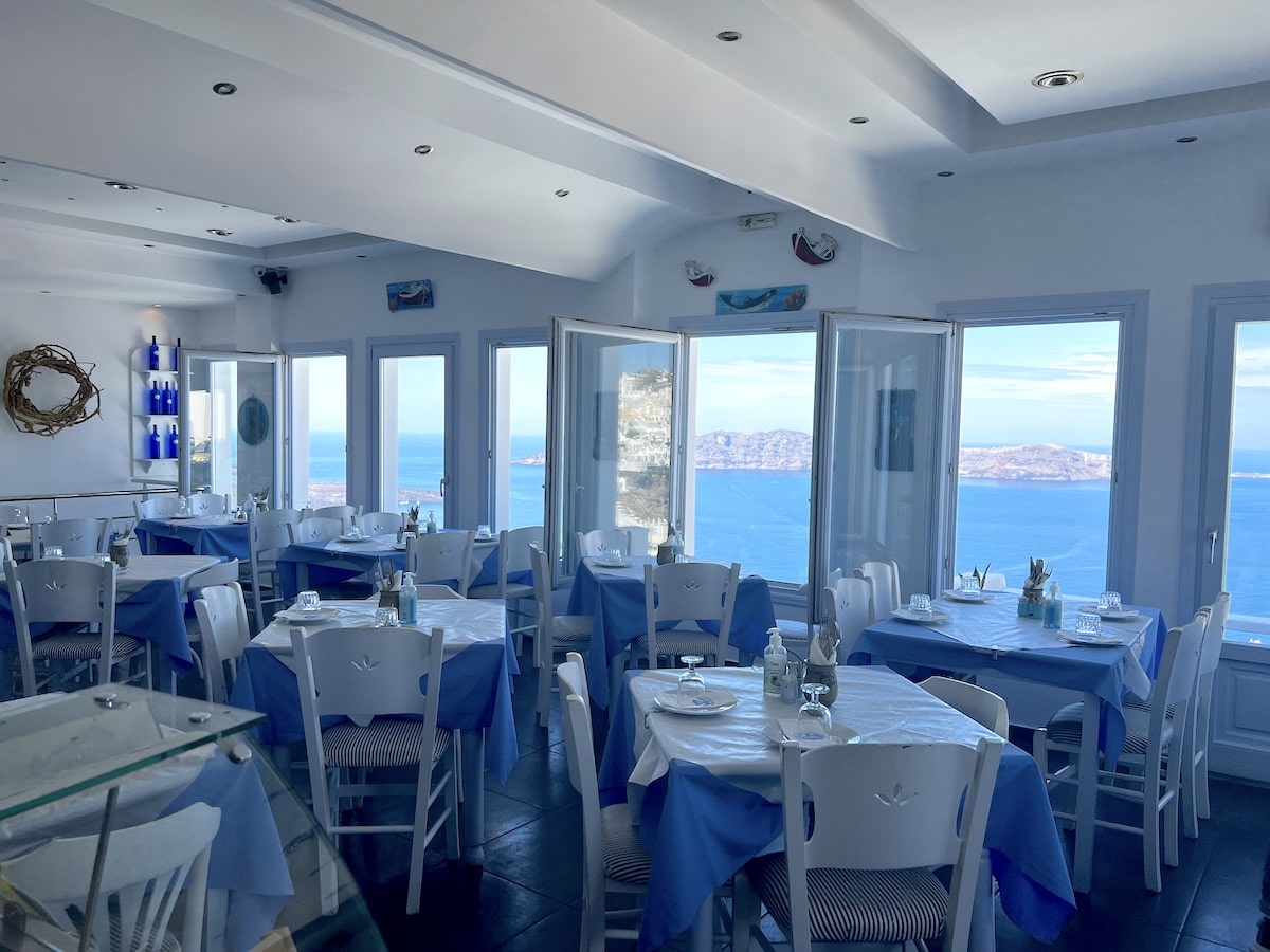 Most Delicious Santorini Restaurants with a View Outdoorsy Nomad