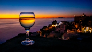 wine-glass-silhouette-santorini-sunset