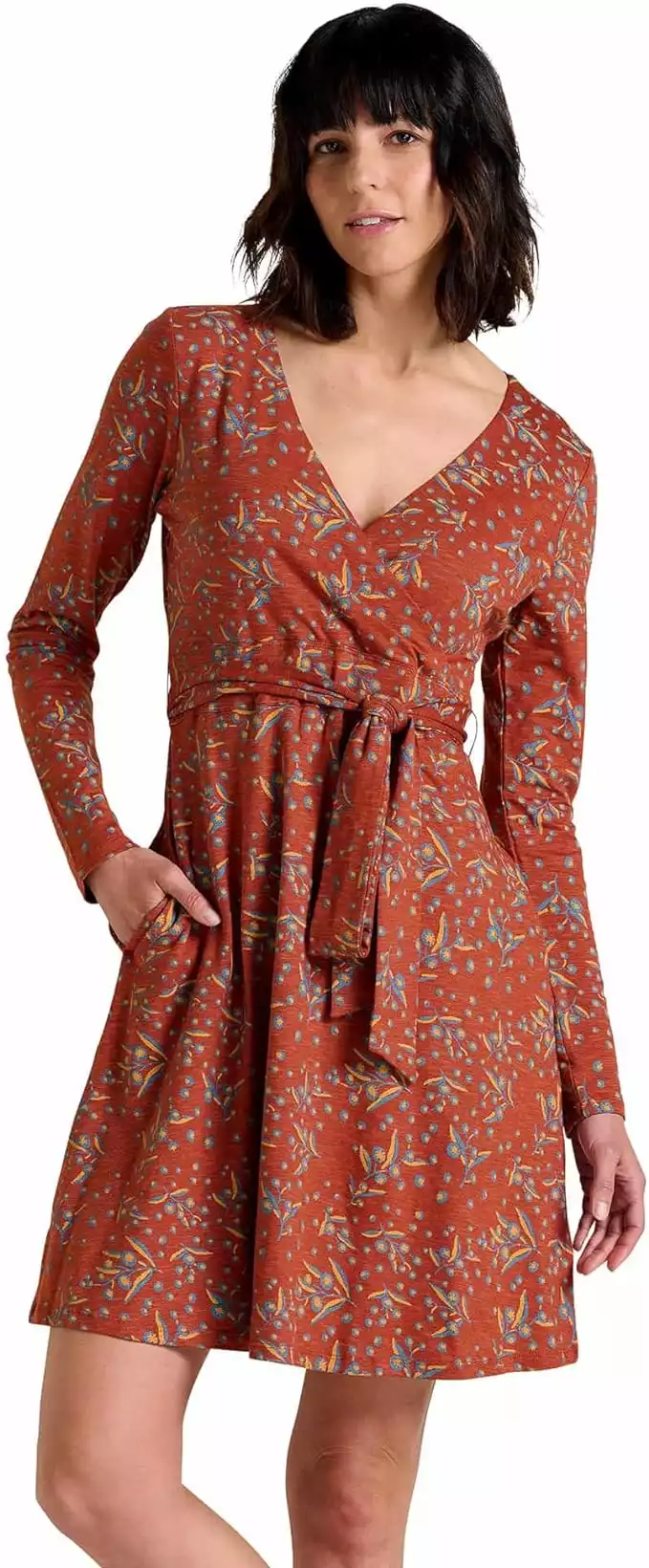 Toad&Co Cue Wrap Dress