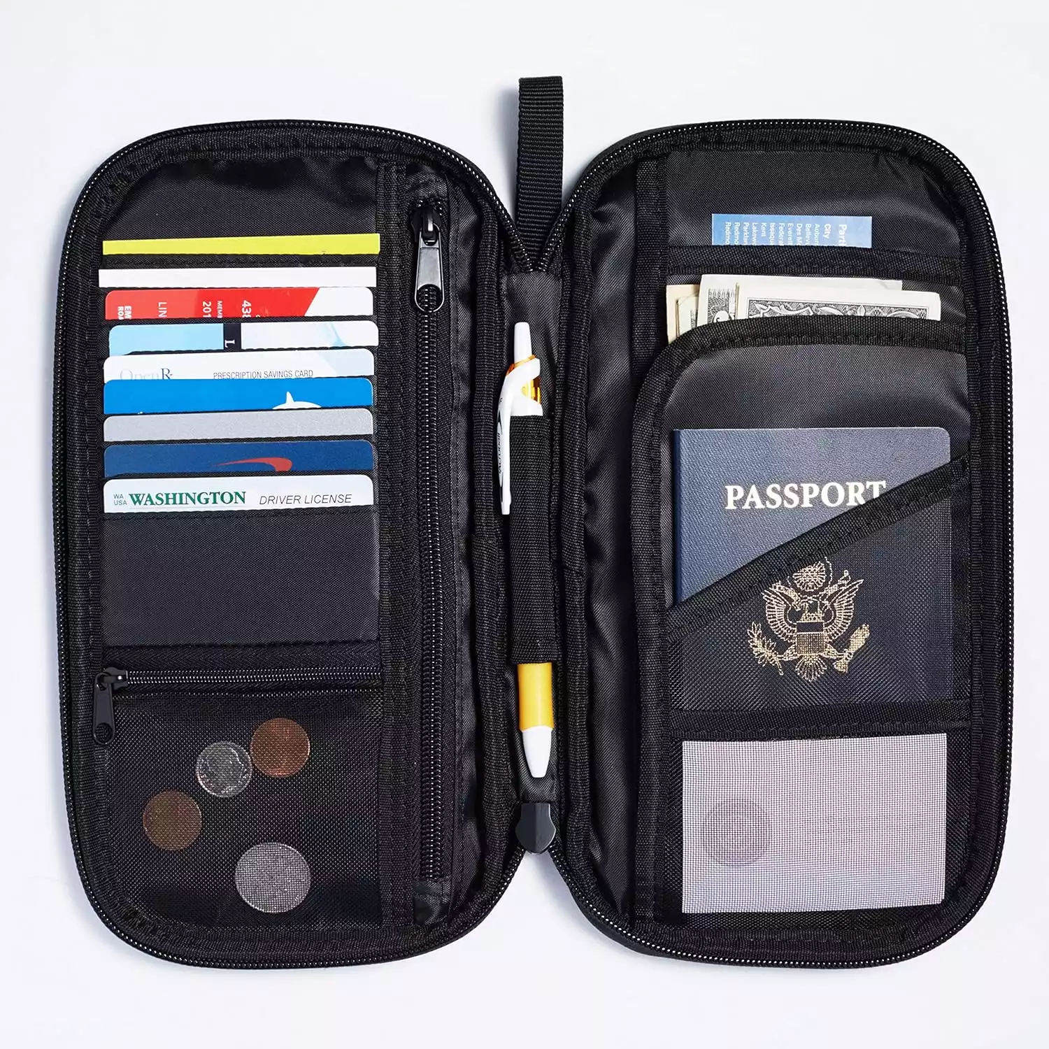 Amazon Basics RFID Travel Passport Organizer