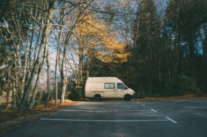 solo-van-in-empty-parking-lot