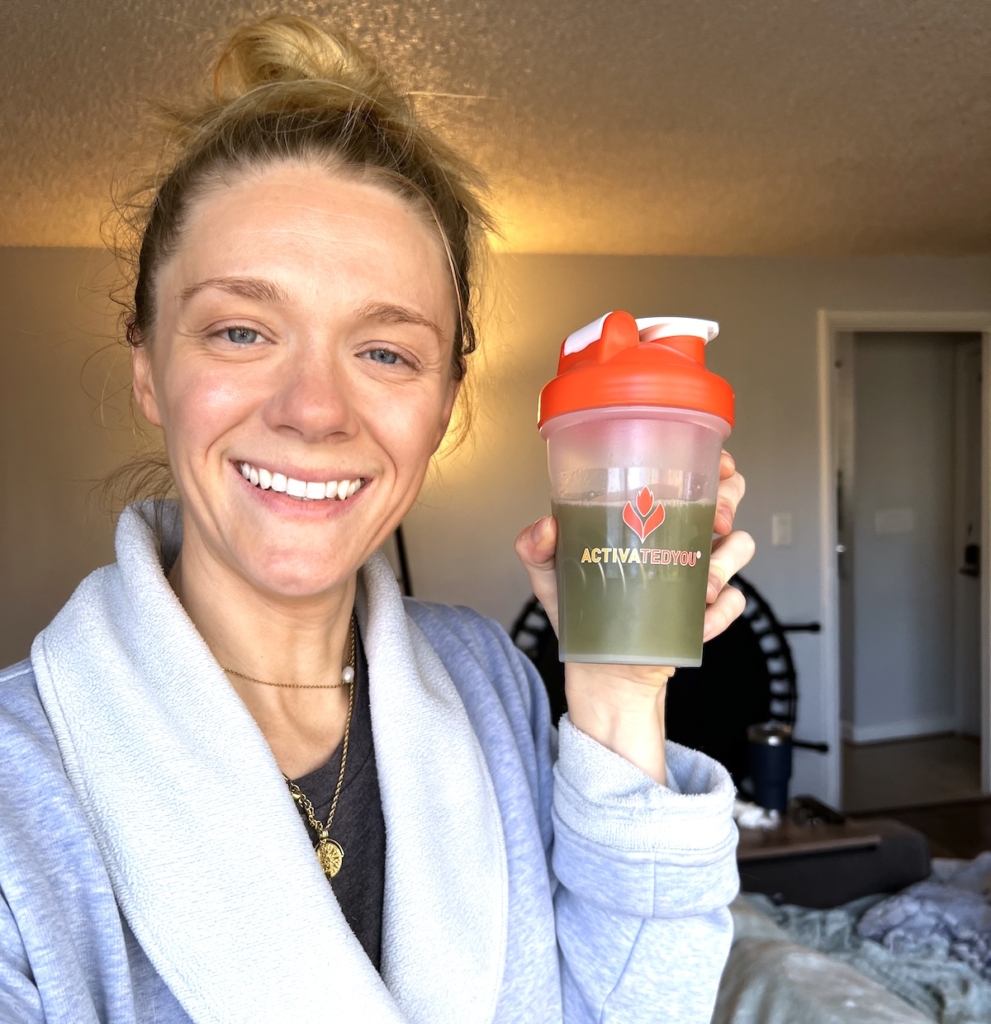 hilary-holding-activatedyou-shaker-bottle