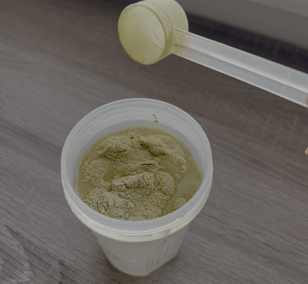 morning-complete-scoop-in-water