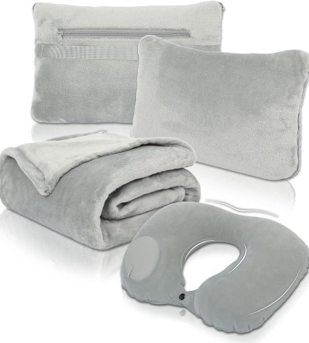 votown-home-travel-blanket-inflatable-pillow-set